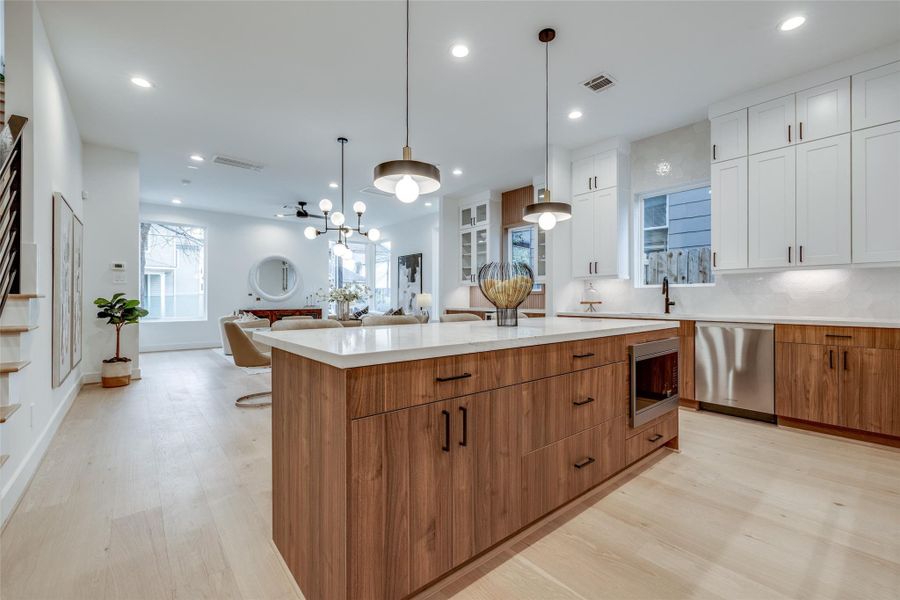 Furnished interior view inside a new home in , Houston (Image 38).