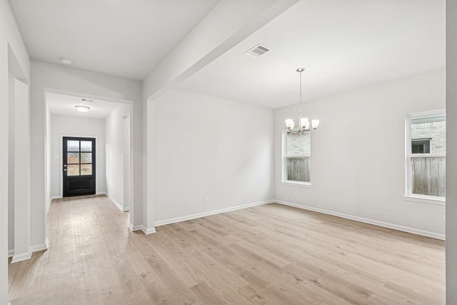 The Avery- Formal Dining Room and Foyer