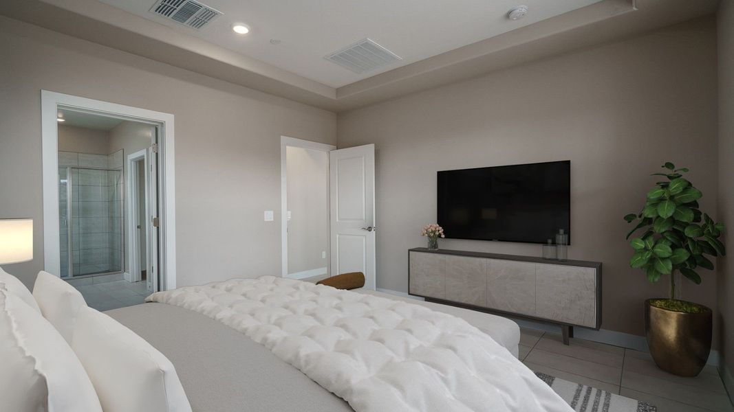 Representative furnished interior of a home built from the Pleasant by William Ryan Homes in The Ridge at Sienna Hills, Buckeye (Image 17).
