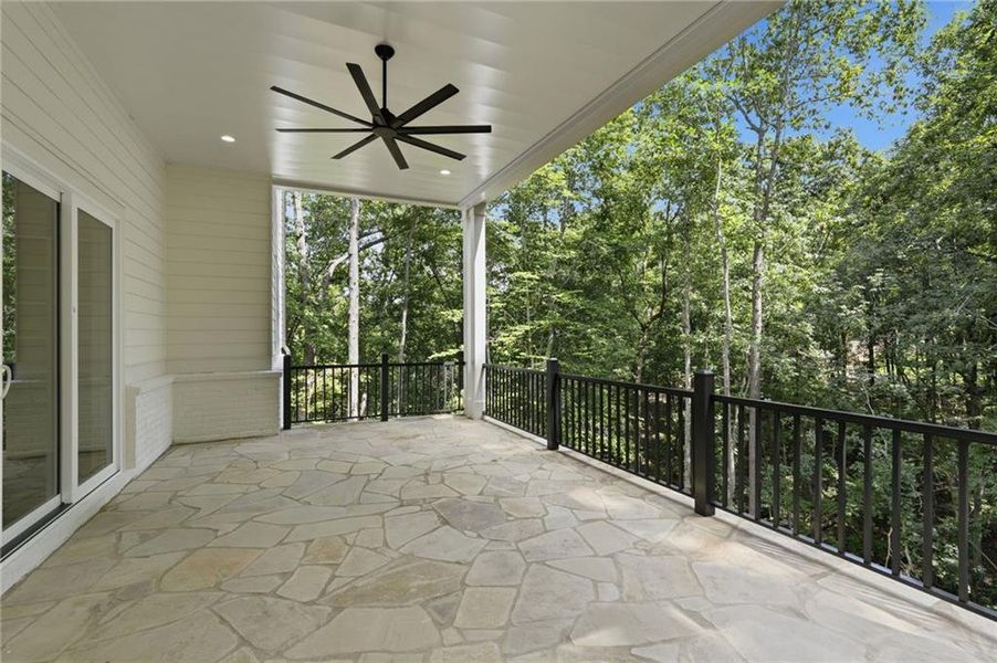 Exterior details and patio area of a home in , Dawsonville (Image 3).