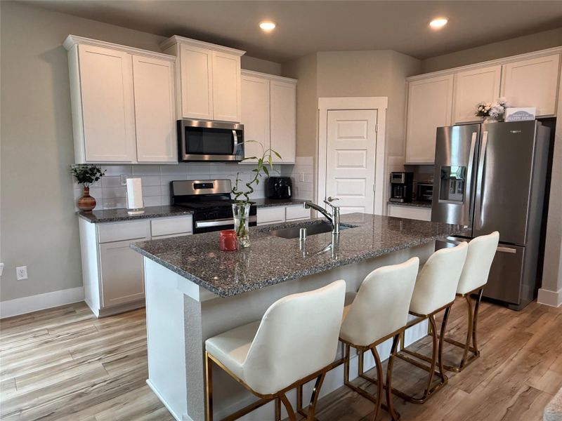 Furnished interior view inside a new home in , Katy (Image 17).