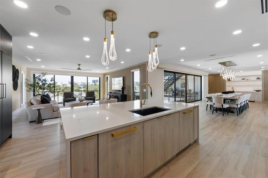 Furnished interior view inside a new home in , Sarasota (Image 13).