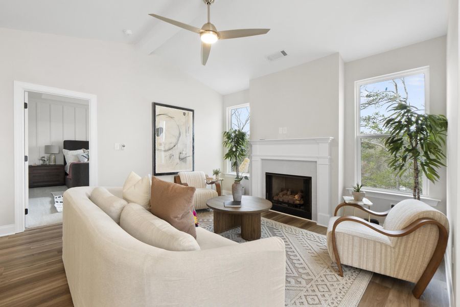 Furnished interior view inside a new home in Hamilton on Hunter, Ooltewah (Image 10).