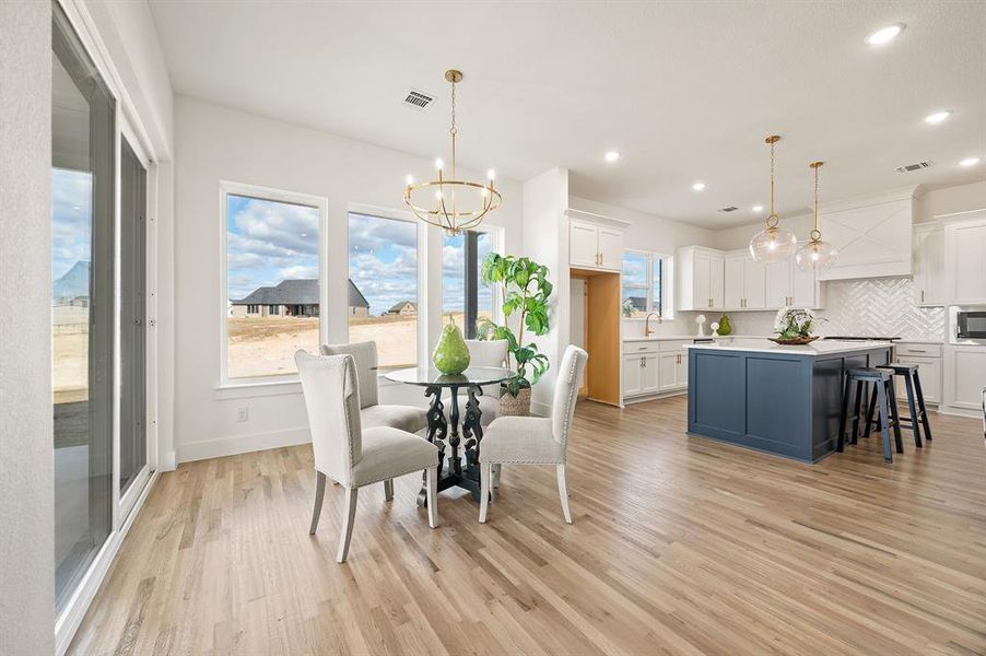 Furnished interior view inside a new home in Rocky Top Ranch, Reno (Image 17).