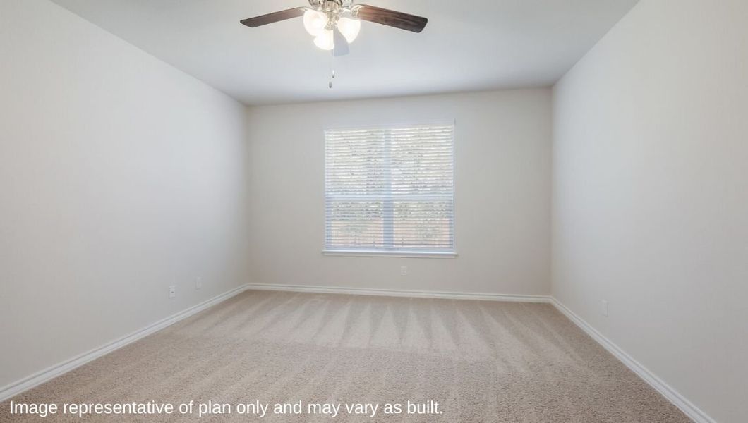 Representative unfurnished interior of a home built from the The Salerno by D.R. Horton in Veranda, San Antonio (Image 19).