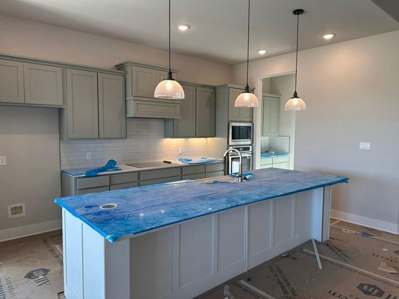 In-progress construction of a new home in Fannin Ranch, Leonard, TX (Image 20).