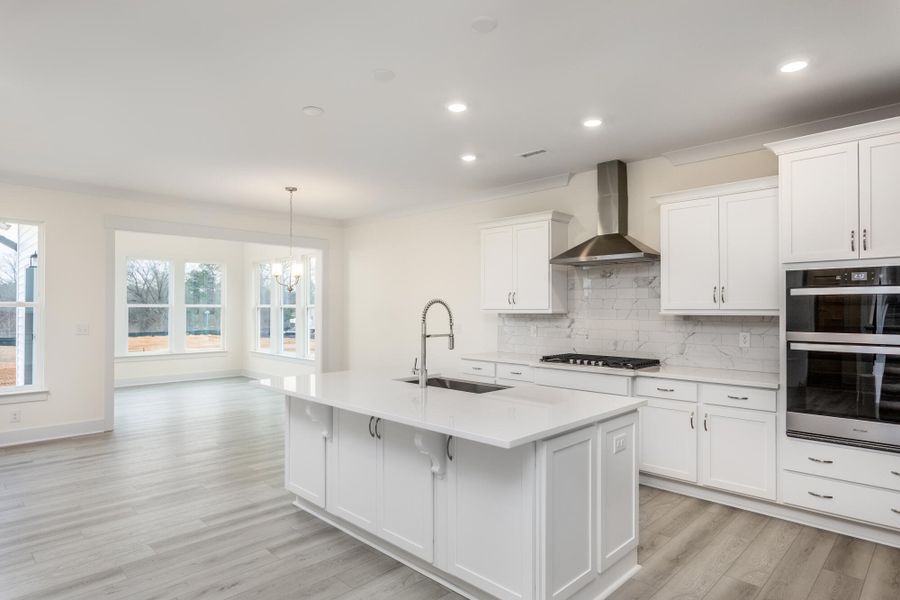 Furnished interior view inside a new home in Ford Meadows, Garner (Image 7).