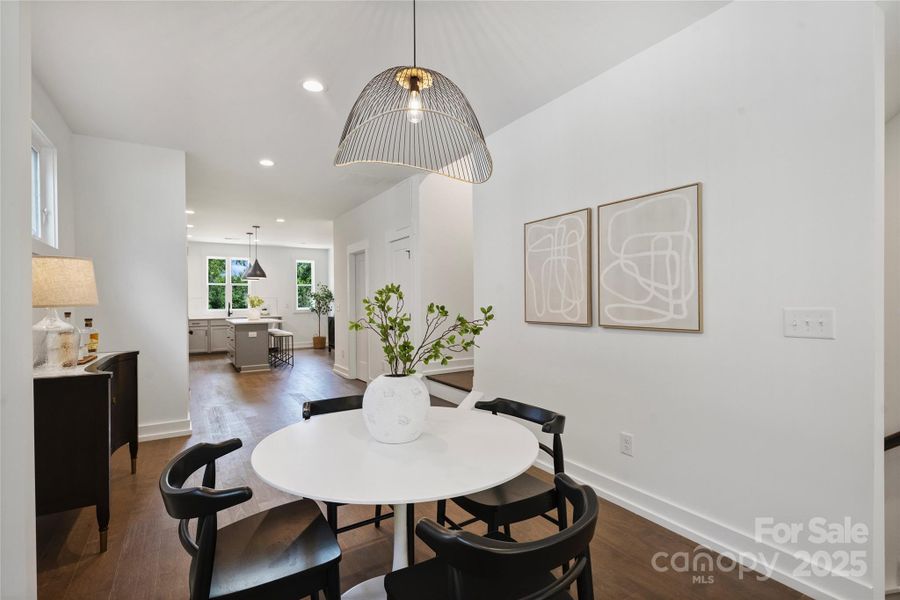 Furnished interior view inside a new home in , Charlotte (Image 6).