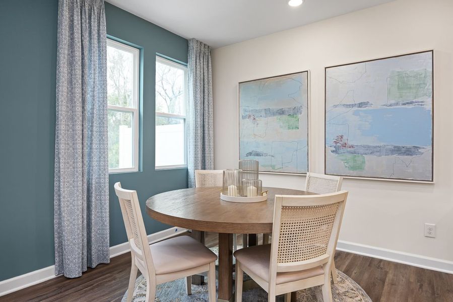 Representative furnished interior of a home built from the The Wake by Davidson Homes LLC in Gregory Village Townhomes, Lillington (Image 15).
