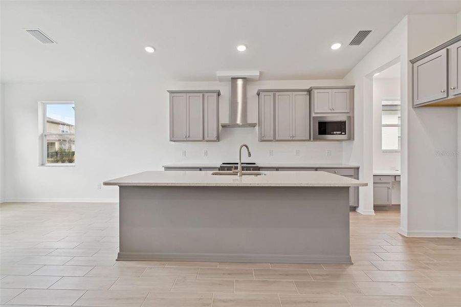 Furnished interior view inside a new home in Isles at Bayview, Parrish (Image 15). Furnished interior view inside a new home in Isles at Bayview, Parrish (Image 15).