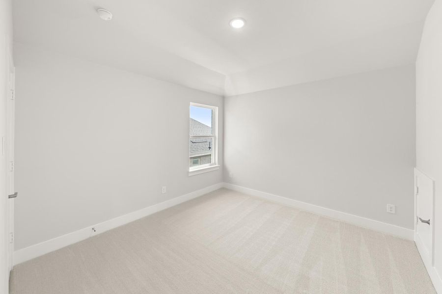 Spacious, unfurnished interior of a new home in Union Park, Little Elm (Image 24). Spacious, unfurnished interior of a new home in Union Park, Little Elm (Image 24).