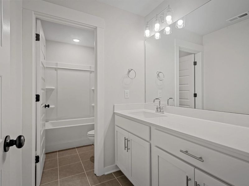 Furnished interior view inside a new home in Calista Farms, White House (Image 11).