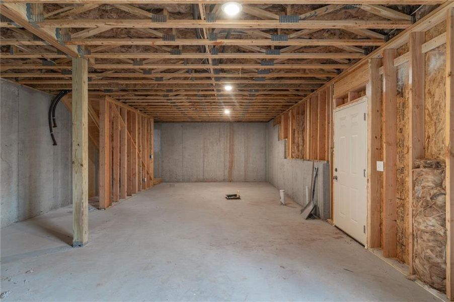 In-progress construction of a new home in , Woodstock, GA (Image 27).