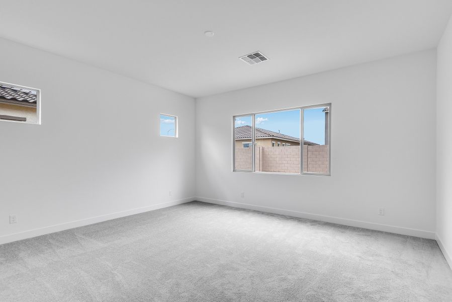 Spacious, unfurnished interior of a new home in Allen Ranches, Litchfield Park (Image 24). Spacious, unfurnished interior of a new home in Allen Ranches, Litchfield Park (Image 24).