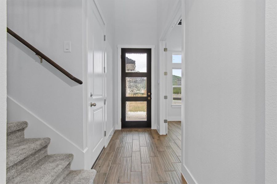 View of foyer entrance