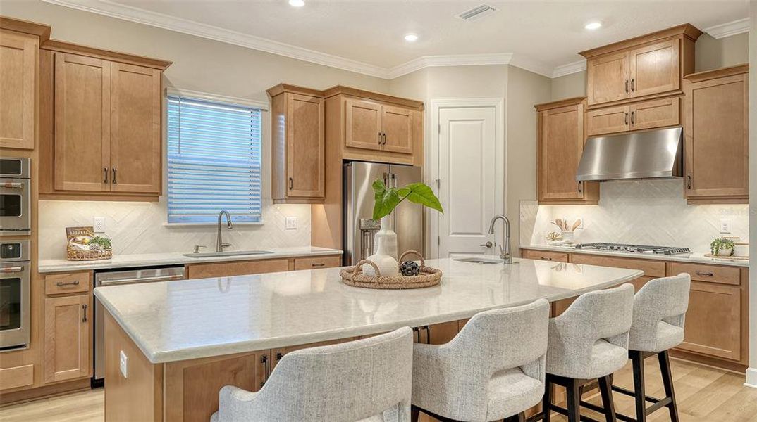 Furnished interior view inside a new home in Esplanade at Azario Lakewood Ranch, Lakewood Ranch (Image 18).