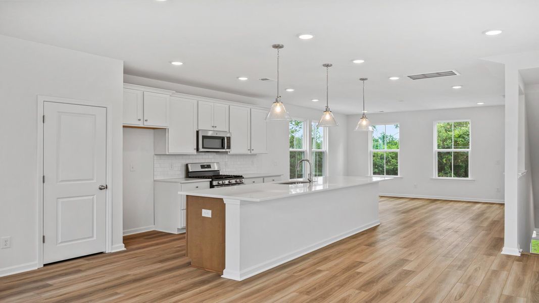 Furnished interior view inside a new home in Park Circle Single Family Homes, North Charleston (Image 4).