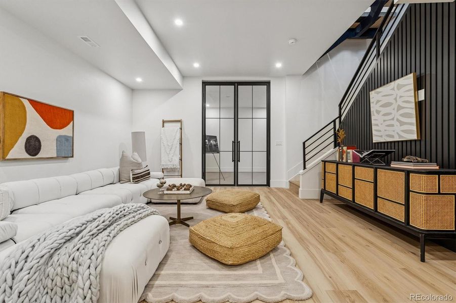 Furnished interior view inside a new home in , Denver (Image 18).