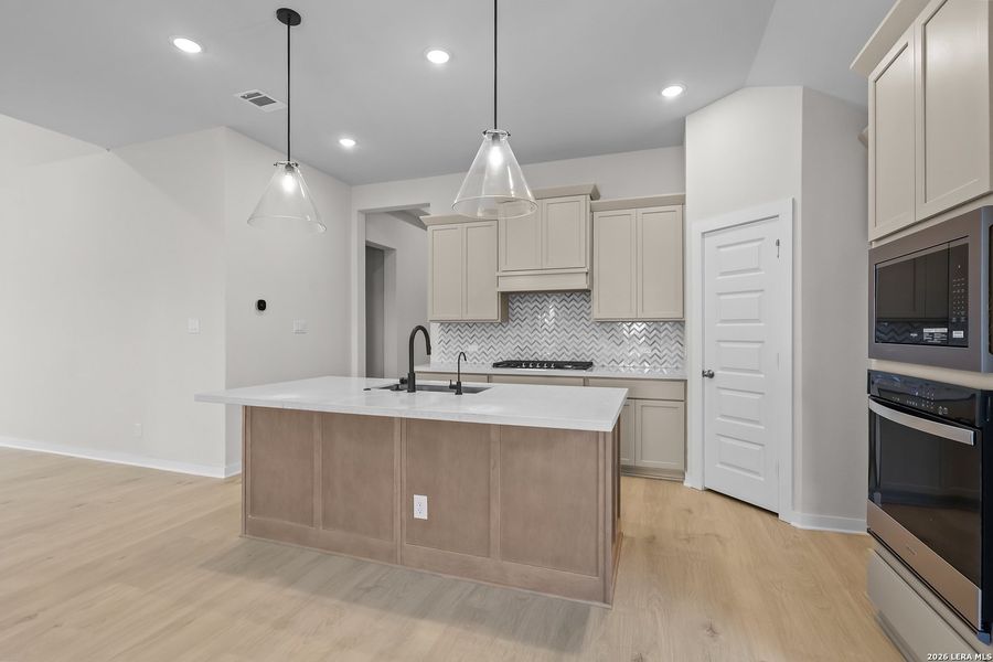Furnished interior view inside a new home in Stillwater Ranch, San Antonio (Image 10).