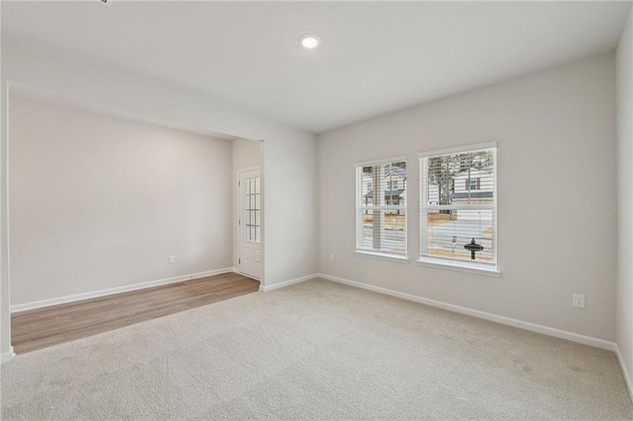 Spacious, unfurnished interior of a new home in Parkside at Grayson, Grayson (Image 42).