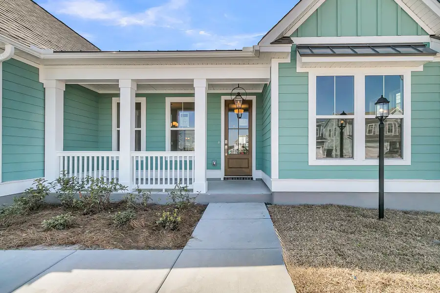 Exterior details and patio area of a home in Cherrywood Estates, Summerville (Image 3).