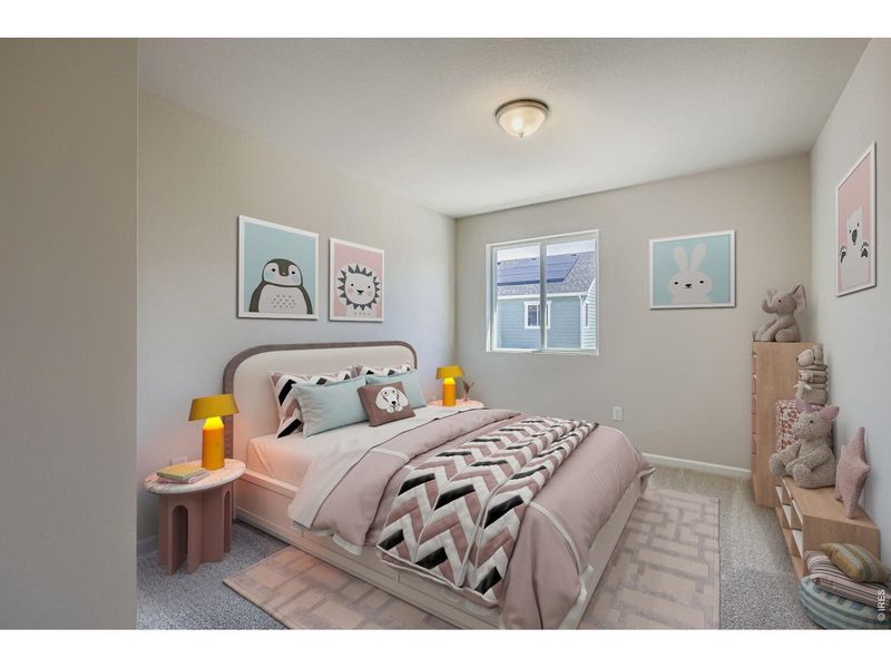 Furnished interior view inside a new home in Waterfield, Fort Collins (Image 12).
