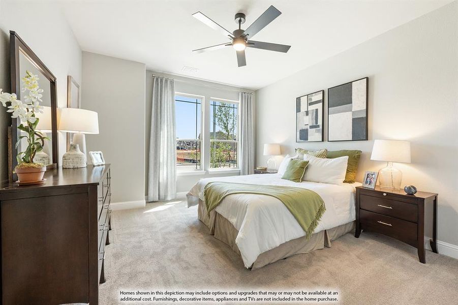 Furnished interior view inside a new home in Devonshire, Forney (Image 10). Furnished interior view inside a new home in Devonshire, Forney (Image 10).