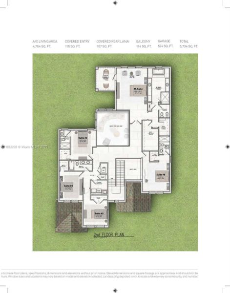 2D floor plan layout of this home in , Hollywood, FL (Image 5).
