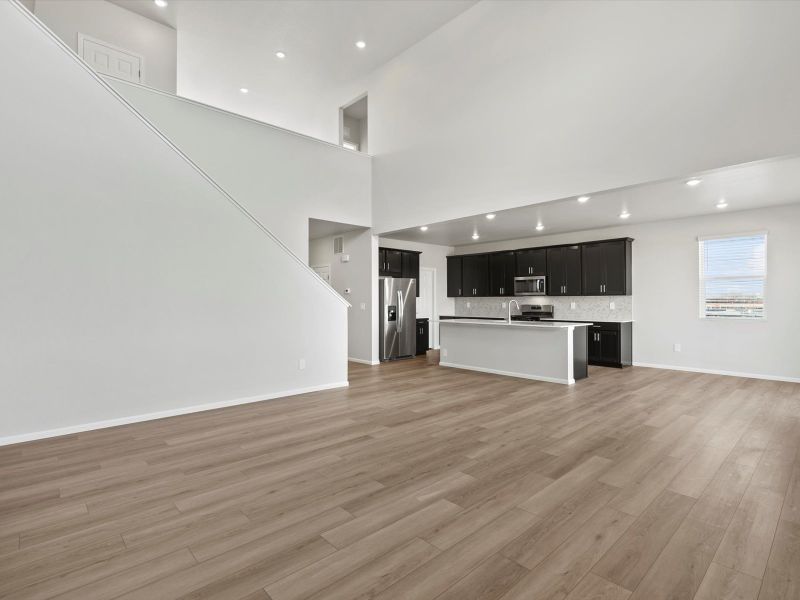 Spacious, unfurnished interior of a new home in Poudre Heights: The Alpine Collection, Windsor (Image 15).