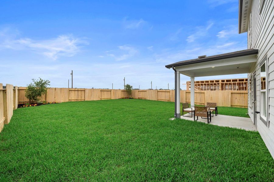 Exterior details and patio area of a home in Hill and Dale Ranch, Splendora (Image 29). Exterior details and patio area of a home in Hill and Dale Ranch, Splendora (Image 29).