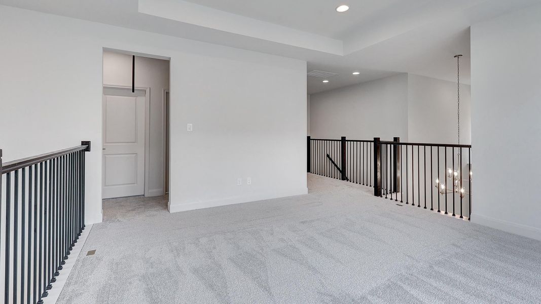 Spacious, unfurnished interior of a new home in Kallison Ranch, San Antonio (Image 26).