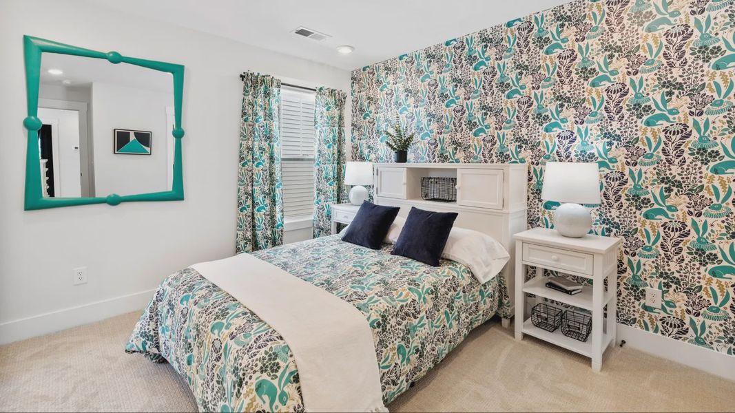 Bedroom of The Middleton Design by DRB Homes