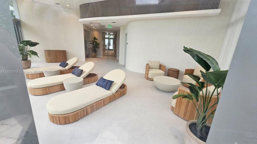 Furnished interior view inside a new home in , Miami (Image 32).