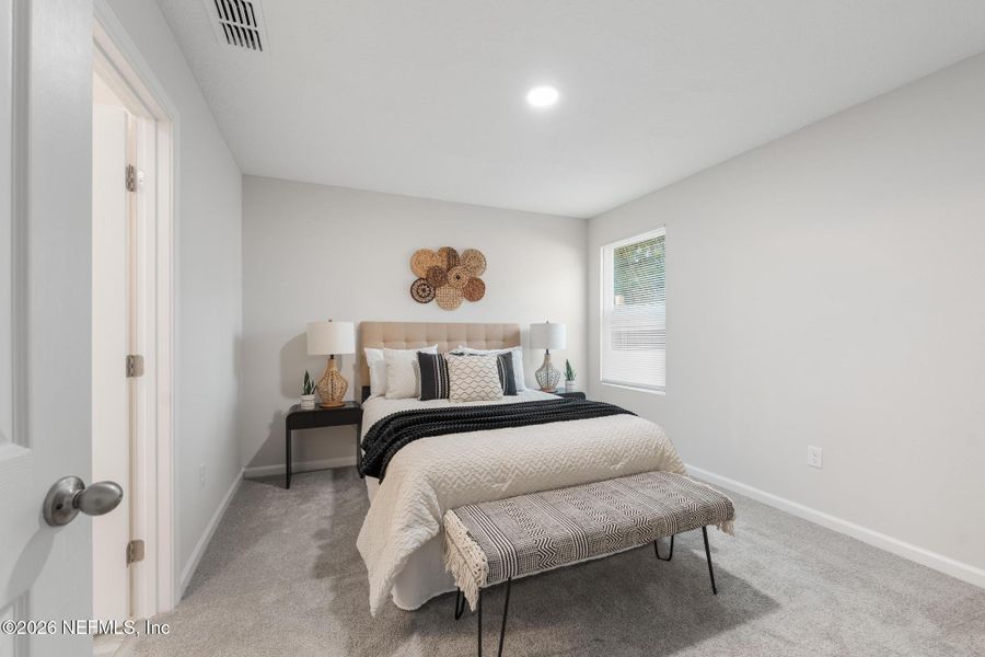 Furnished interior view inside a new home in , Jacksonville (Image 12). Furnished interior view inside a new home in , Jacksonville (Image 12).