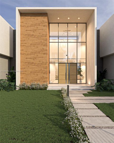 Exterior details and patio area of a home in , Pinecrest (Image 9).