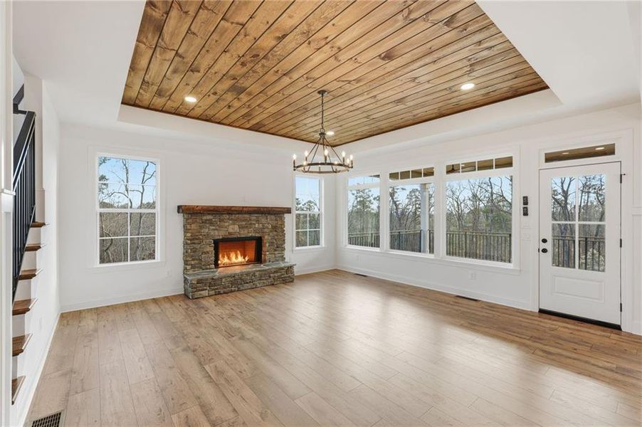Spacious, unfurnished interior of a new home in , Dahlonega (Image 18). Spacious, unfurnished interior of a new home in , Dahlonega (Image 18).