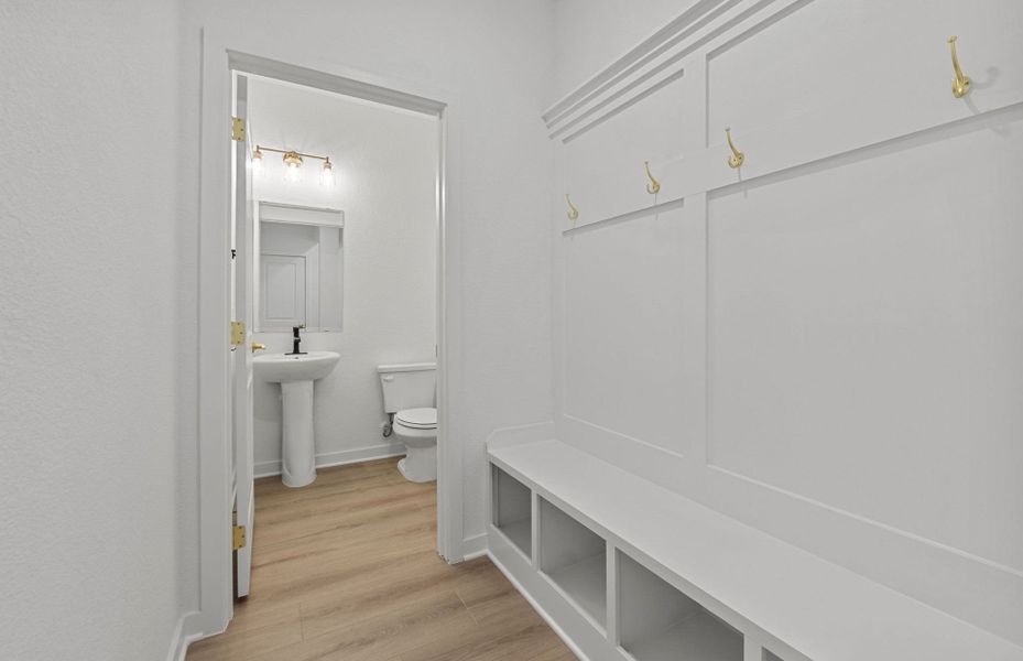 Spacious, unfurnished interior of a new home in Monarch on Main, Round Rock (Image 14).