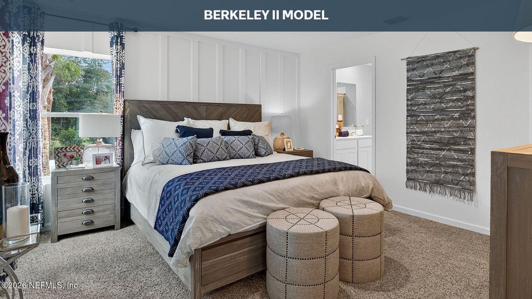 Furnished interior view inside a new home in The Arbors, Jacksonville (Image 8).