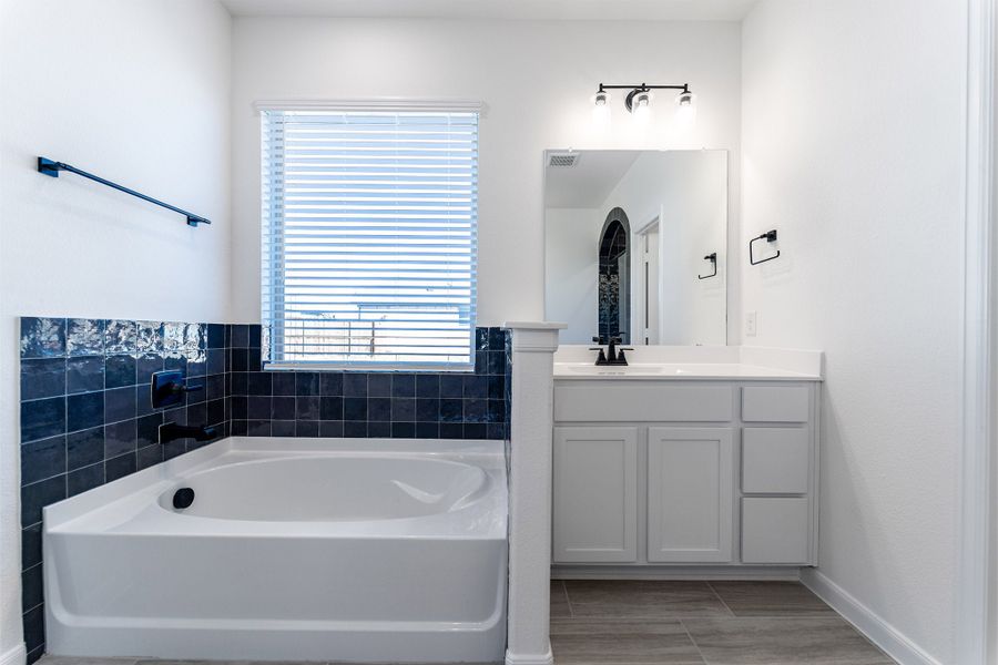 Furnished interior view inside a new home in La Terra, Celina (Image 9). Furnished interior view inside a new home in La Terra, Celina (Image 9).