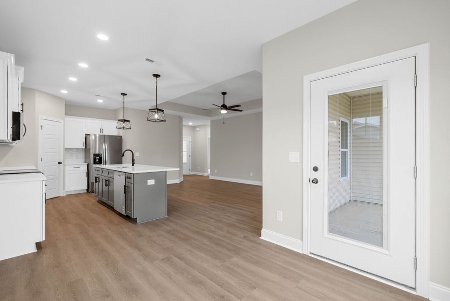 Furnished interior view inside a new home in New Hope Estates, Clarksville (Image 5).