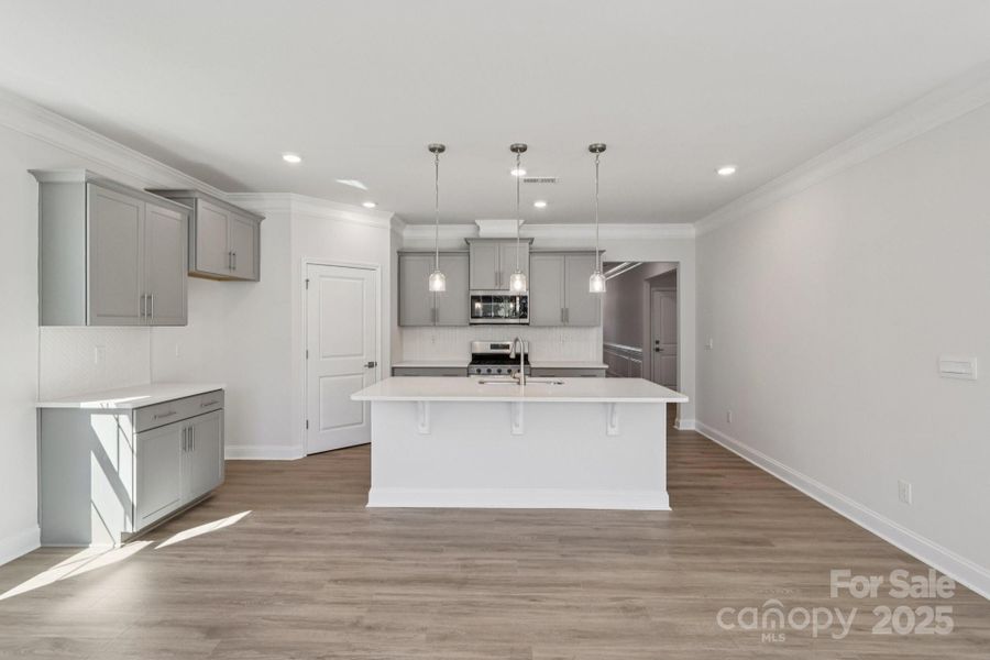 Furnished interior view inside a new home in Brookside, Troutman (Image 16).