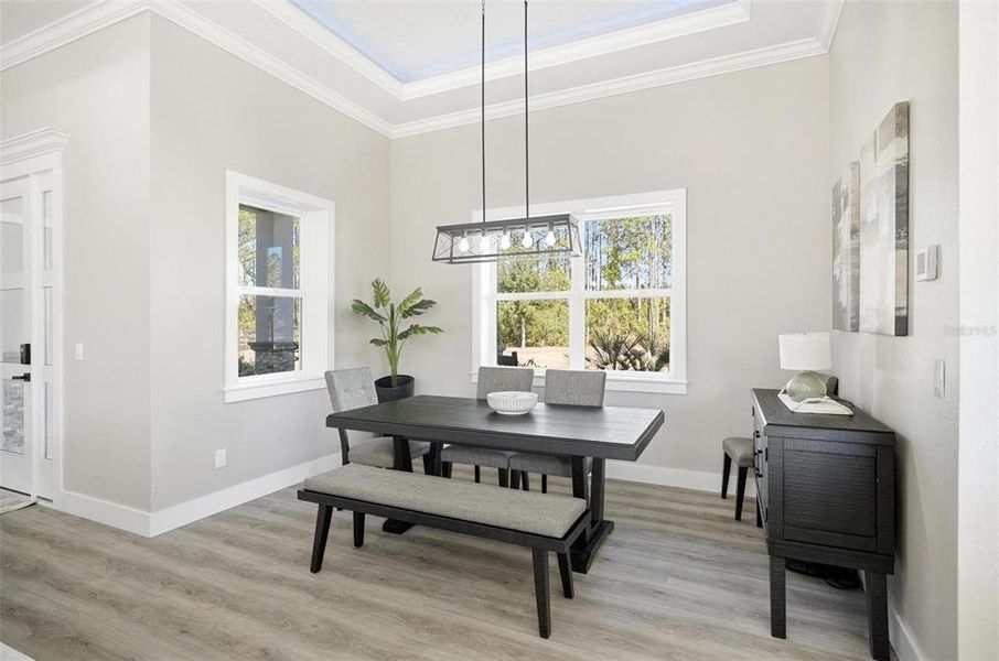 Furnished interior view inside a new home in , Palm Coast (Image 11).