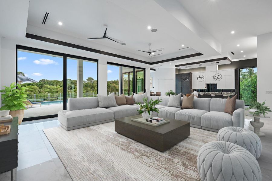 Furnished interior view inside a new home in , Jupiter (Image 60). Furnished interior view inside a new home in , Jupiter (Image 60).