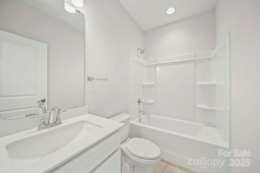 lower level full bath