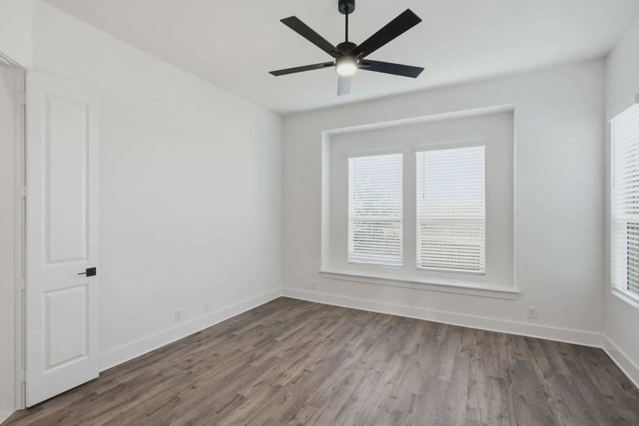 Representative unfurnished interior of a home built from the Pegasus by Chesmar Homes in Prominence Urban, San Antonio (Image 10).