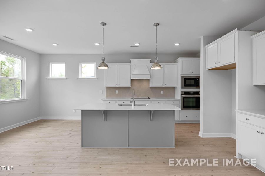 Furnished interior view inside a new home in Gregory Village, Lillington (Image 12).