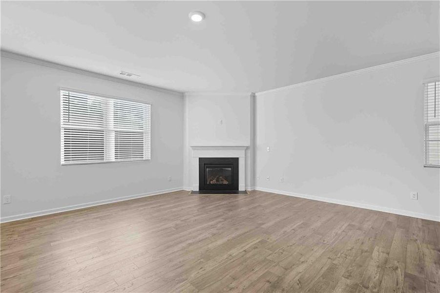 Spacious, unfurnished interior of a new home in , Dawsonville (Image 26).