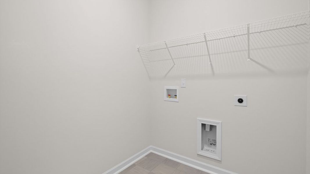 Spacious, unfurnished interior of a new home in Galvins Ridge, Sanford (Image 32).