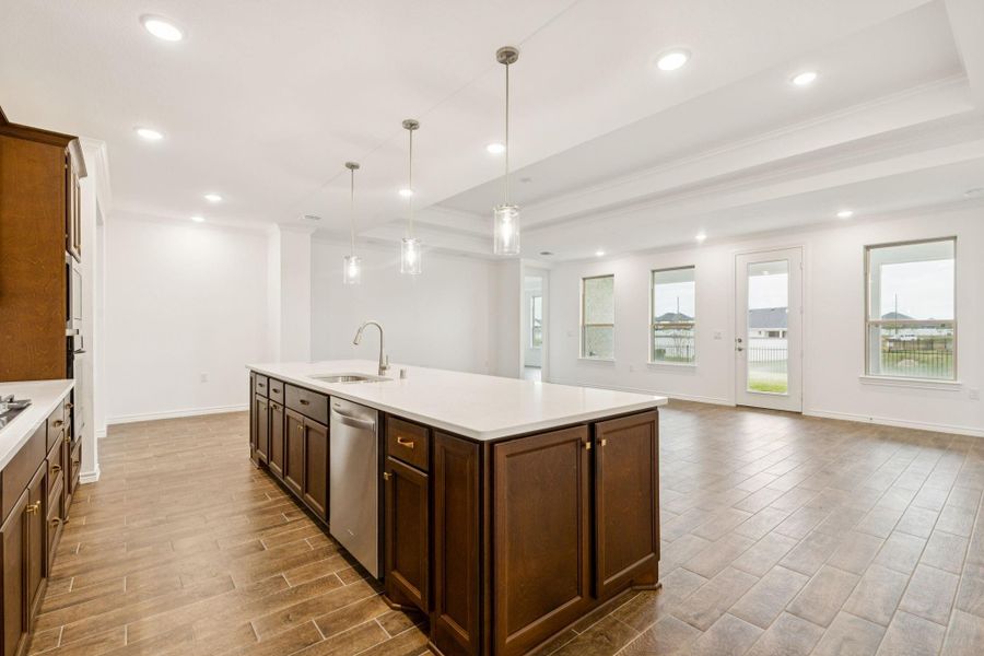 Furnished interior view inside a new home in Del Webb Fulshear, Fulshear (Image 5).