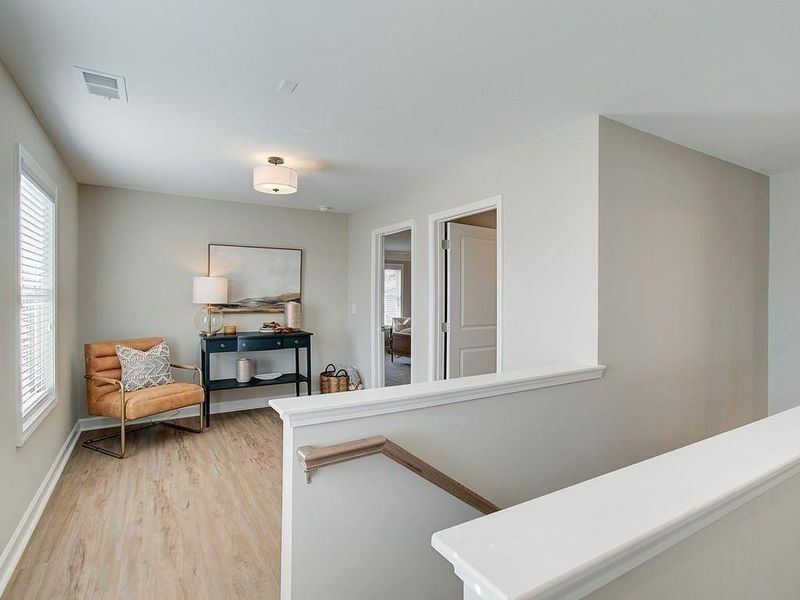 Furnished interior view inside a new home in East Park Village, Kennesaw (Image 11).